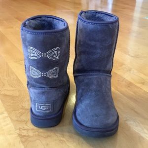 UGG | Swarovski Crystal Bow Short Boots